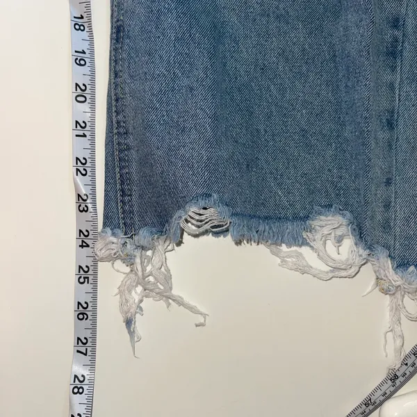 KanCan 100% Cotton Nonstretch Light Wash Ripped Straight Leg Jeans - Image 11
