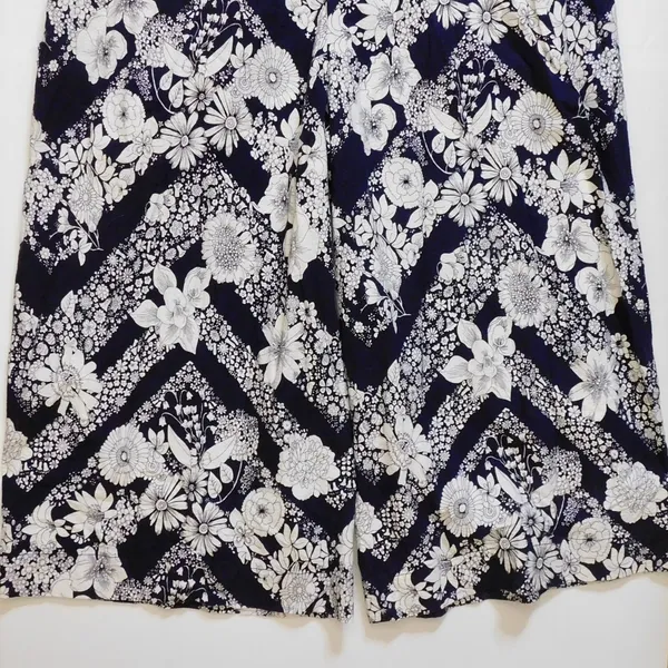 NWT!! Anthropologie MAEVE Magda Halter Jumpsuit Retro Floral Wide Legs Size 24W‎ - Image 9