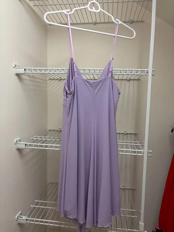 Amazon Purple Mini Dress - Image 3