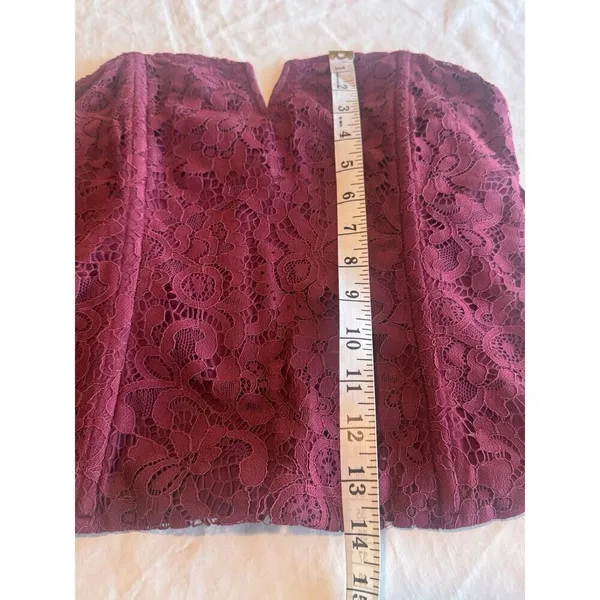 Porridge Anthropologie Corset Top Small Vampy Lace Regencycore Renaissance Goth - Image 14