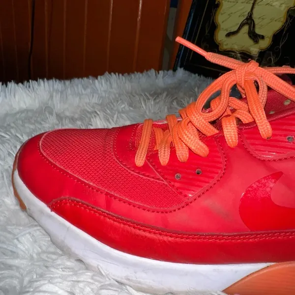 Nike Air Max 90 Essential Ultra "University" Womens 9 Red / White - Image 2