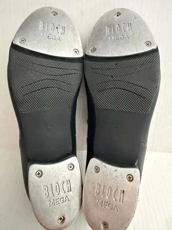 Bloch Mega Tap Shoes Size 9 1/2M Black - Image 6