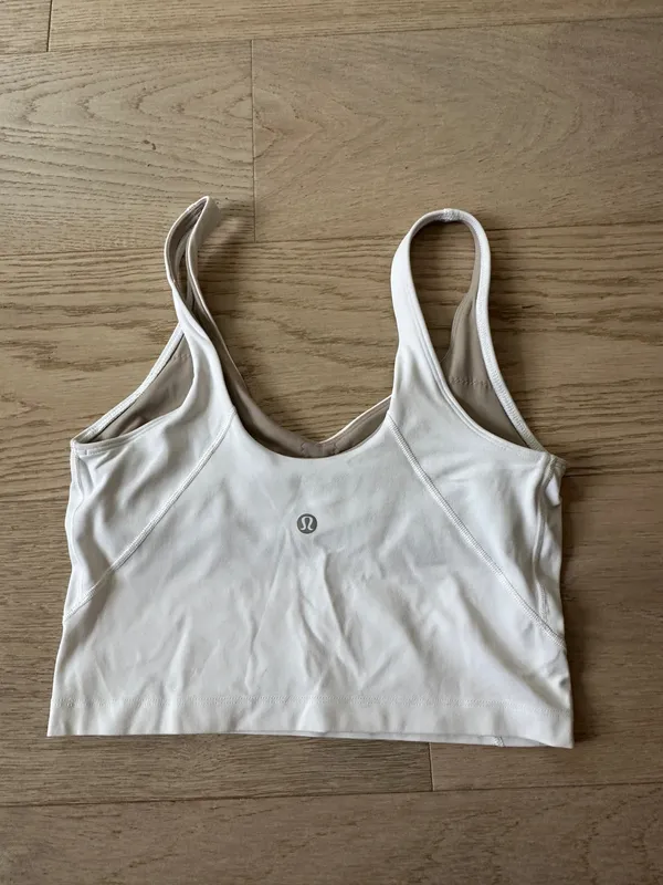 White Lululemon Tank Top - Image 2