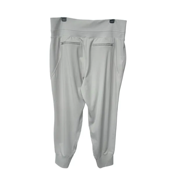 Athleta‎ Venice High Rise Jogger Pants Womens XL Beige Stretch Athletic Running - Image 4