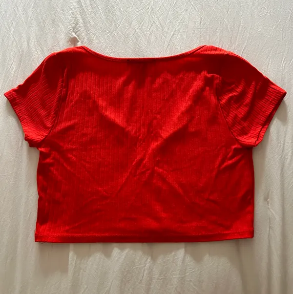 Red Crop Top - Image 3