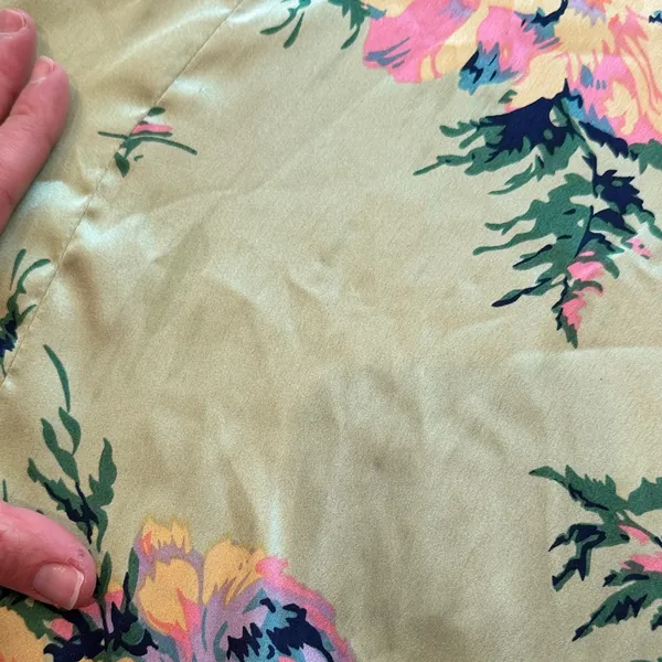 ASOS Green Floral Dress US 6 C27-058 - Image 9