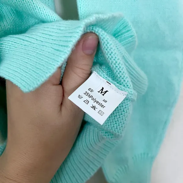 Comfy Chunky Hoodie Button Up Cardigan Jacket Size M Teal Green - Image 3