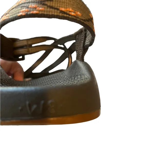Chaco Z/2 Classic Strappy Brown Orange Sandals Sz 8 - Image 7