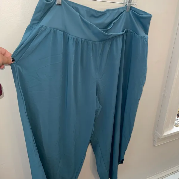 Teal Yoga/Workout Pants by Halara- Sz 2X - Image 3