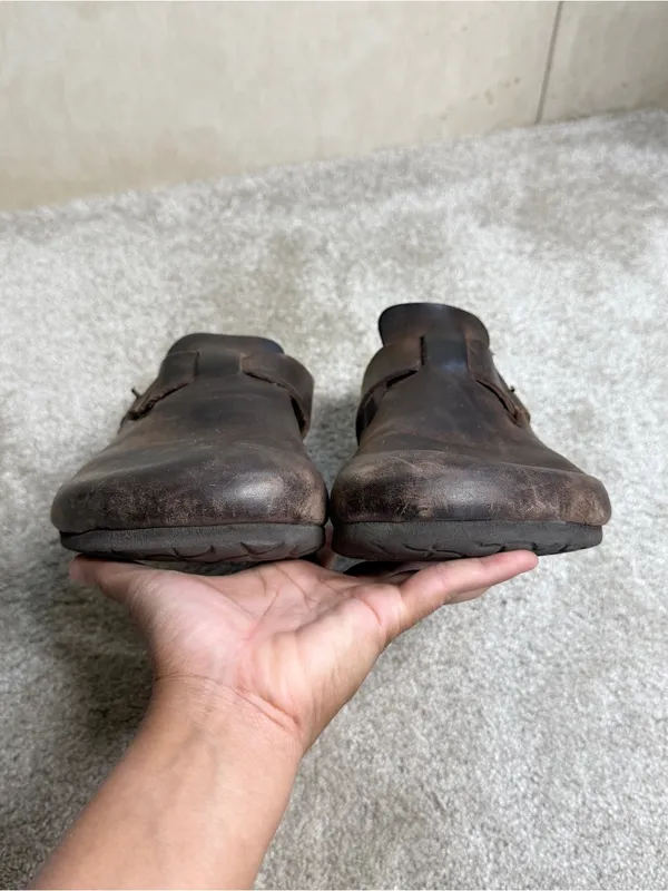 Birkenstock Women’s London Oiled Leather Shoes in Habana 43/US 12 - Image 10