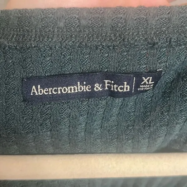 ✨Abercrombie and Fitch Cozy Knit Green Sz XL Sweater✨ - Image 5