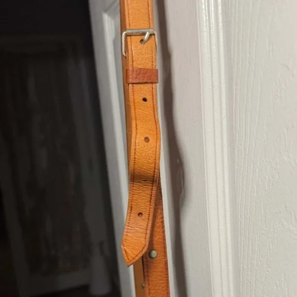 Western Leather Saddle Bag Brown - Image 3