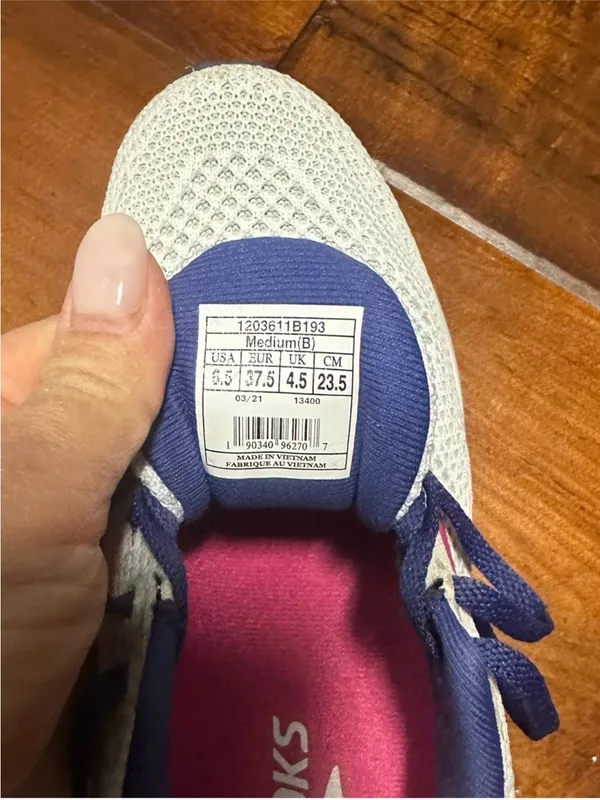 Brooks Revel Gray, Pink & Navy Women's Running Sneakers - Image 6