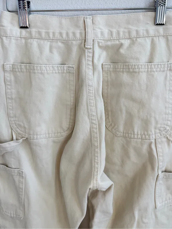 J.Galt Brandy Melville cream cotton pants - Image 7