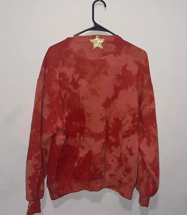 Tie Dye University of Alabama Crimson Tide Football Sweatshirt - Image 3