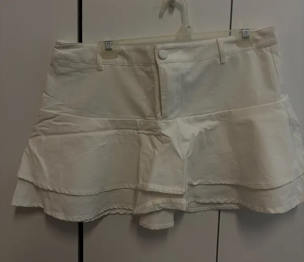 Princess Polly Mini Skirt White - Image 2