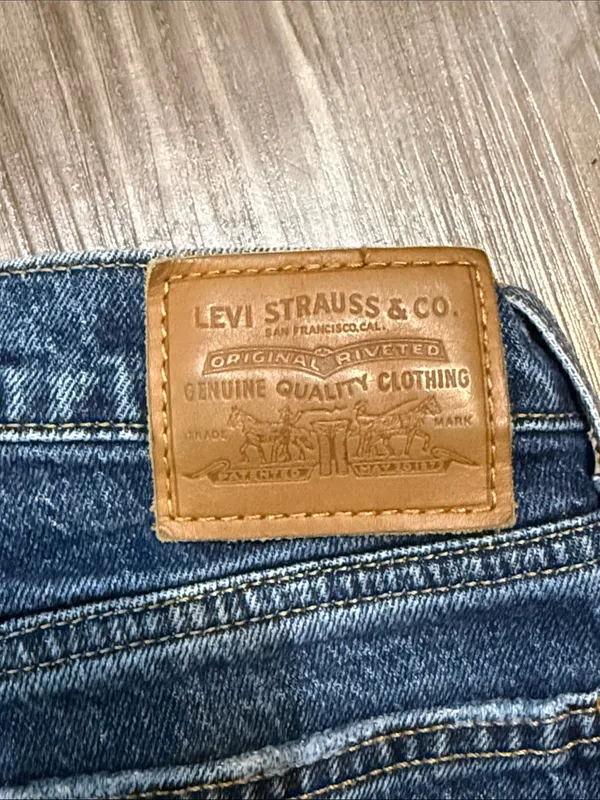 Levi’s Premium Wedgie Icon Fit Ankle Jeans 25 Salsa Step Big E $98 - Image 8