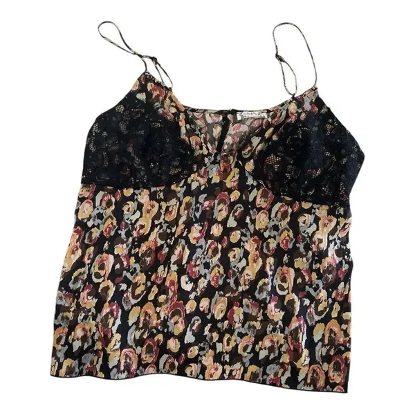 Intimately by FP Black and Gold Lace Embellished Bustier Camisole - Image 3