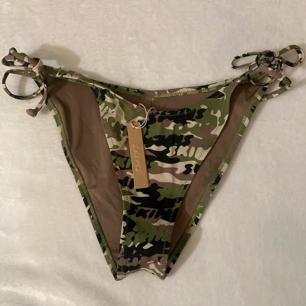 SKIMS Dippy Tie Bikini Bottoms XL NWT - Image 4