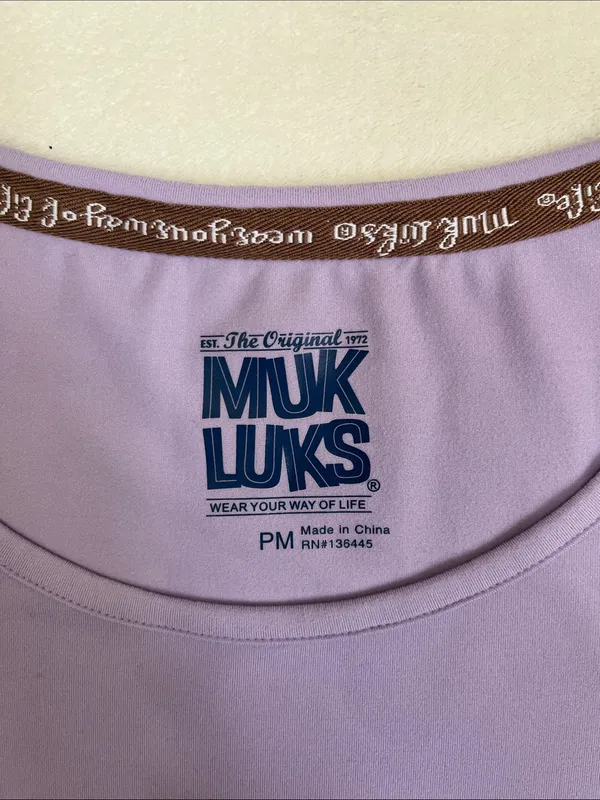 Muk Luks Women's Tank Top Size Medium - Image 3