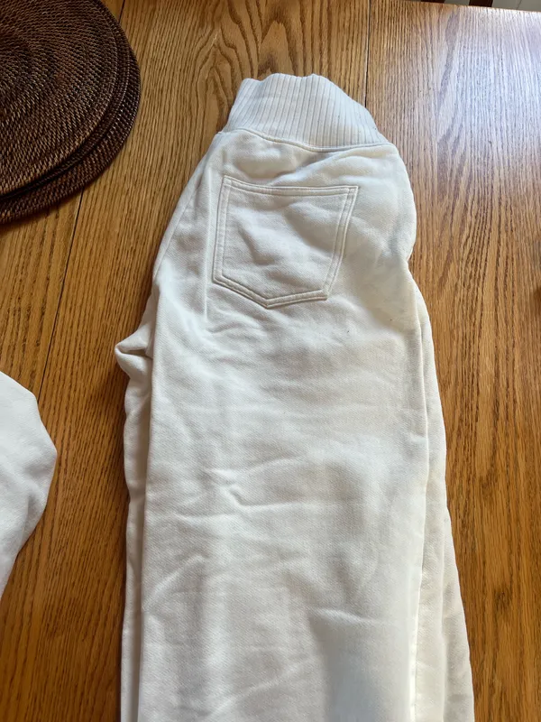 Alo white sweatpants - Image 2
