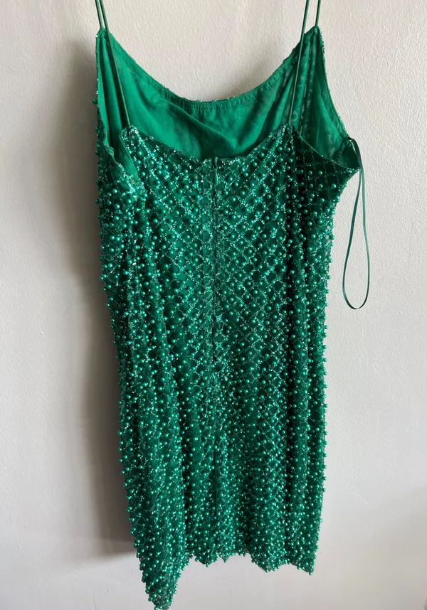 Mystique Boutique Emerald Green Dress - Image 3
