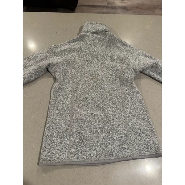 Patagonia Better Sweater DialogTech Logo Gray Quarter Zip‎ Pullover Jacket XS - Image 7