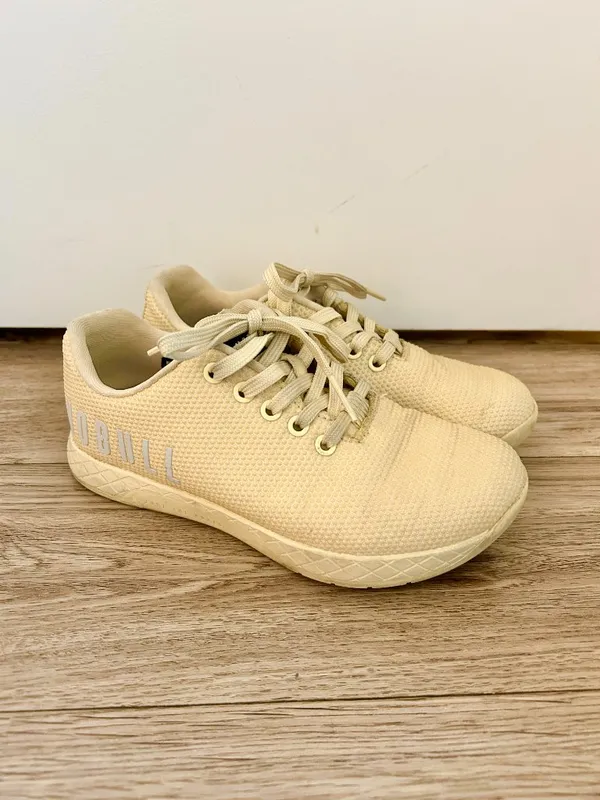 Nobull CrossFit Training Sneaker Shoes in Pastel Yellow Streetwear M5/W6.5 - Image 2