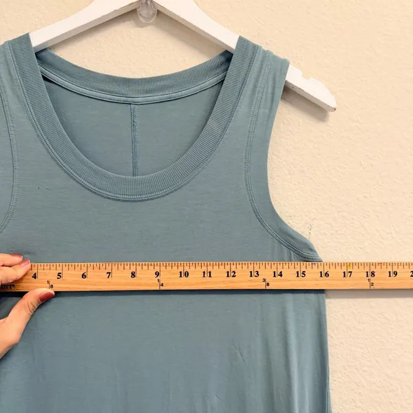 Lululemon All Yours Tank Maxi Dress Tidewater Teal Womemns 4 Athletic‎ Casual - Image 10