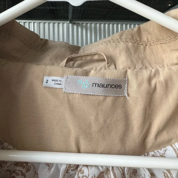 Maurices Tan Trench Coat Timeless Style - Image 3