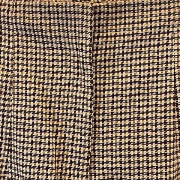 ZARA Plaid Pants - Women Size L - Brown/Tan - Image 4