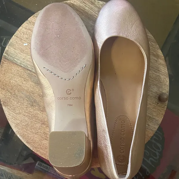 Corso Como Women's Metallic Rose Gold Heals - Image 3