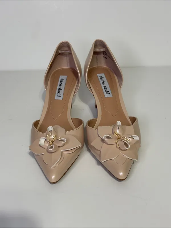Charles David Apron Pump Shoes Sz 7.5 - Image 3