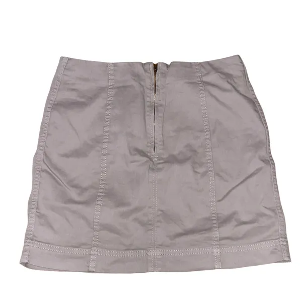 Jolt Khaki Mini Skirt - Image 2