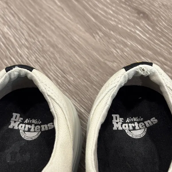 Dr. Martens Dante Canvas Casual Shoes Beige Parchment Low Top Sneakers 6-6.5 - Image 3