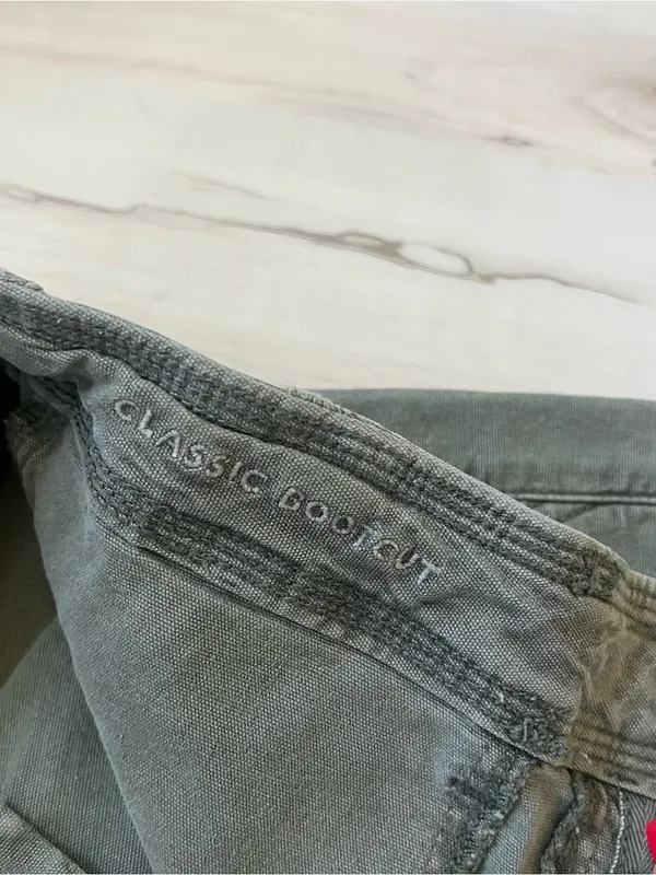 Green American Eagle pants size 6 - Image 4