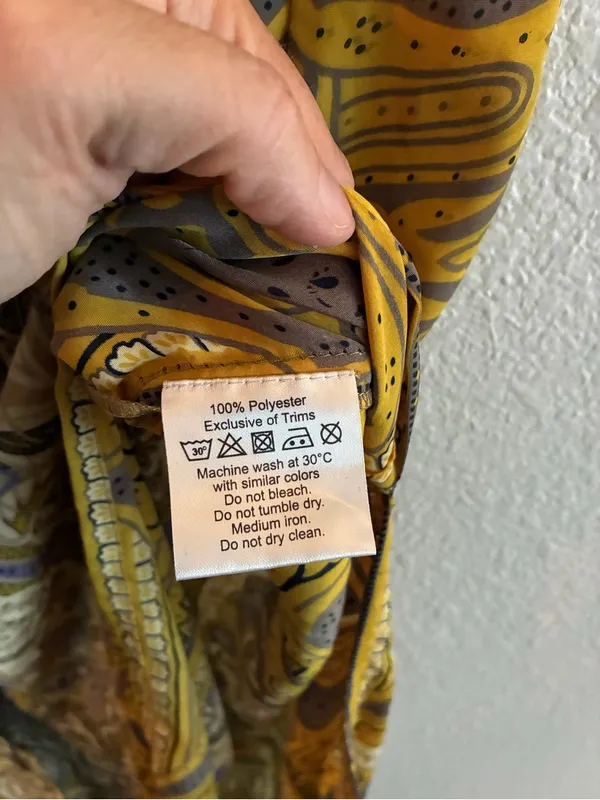 Earthbound | Bohemian Paisley Print Maxi Dress | Olive size S - Image 5