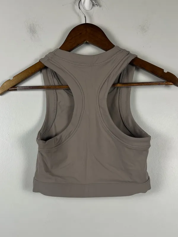 Set Active Taupe Sports bra top size small - Image 5