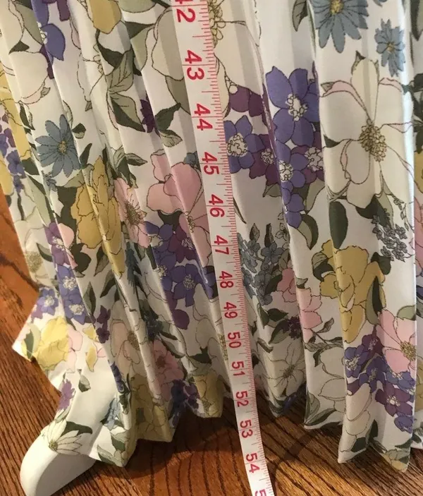 Floral Maxi Dress Purple - Image 4