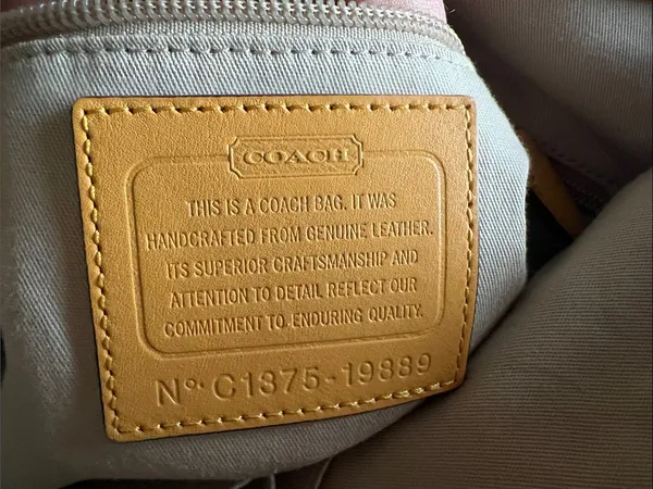 Coach Legacy Messenger Bag in Mustard Yellow - Image 7