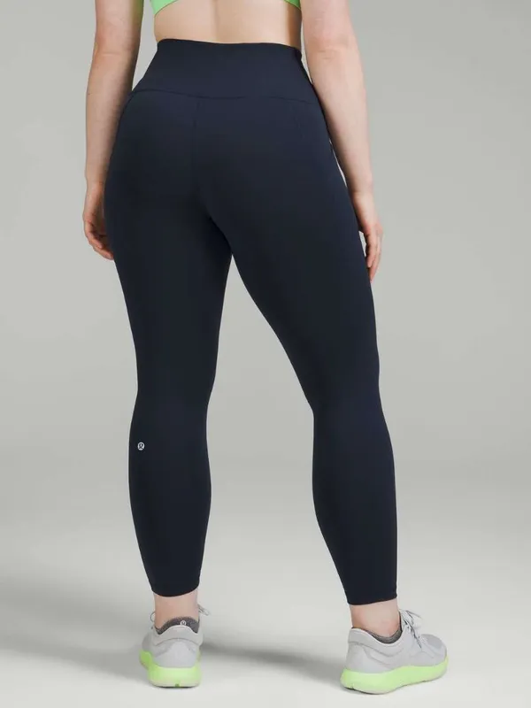 Lululemon Wunder Train High-Rise Tight with Pockets 28" True Navy Size 6 - Image 3