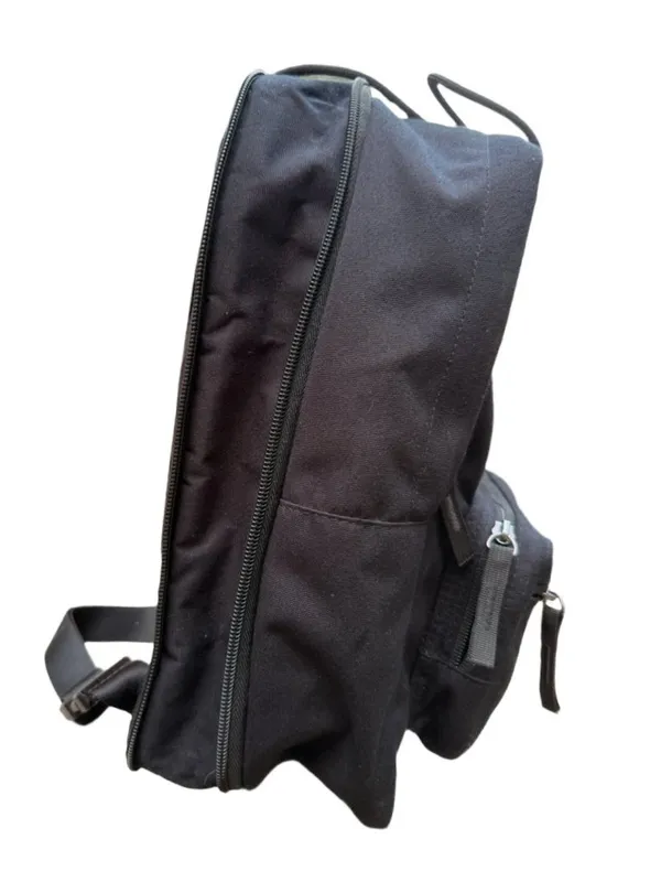 Nike Black Backpack with Front Pocket and Adjustable Straps - Image 3
