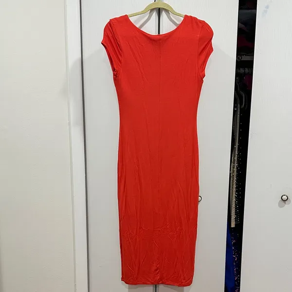 See You Monday V-scoop neck mid dress - Image 4