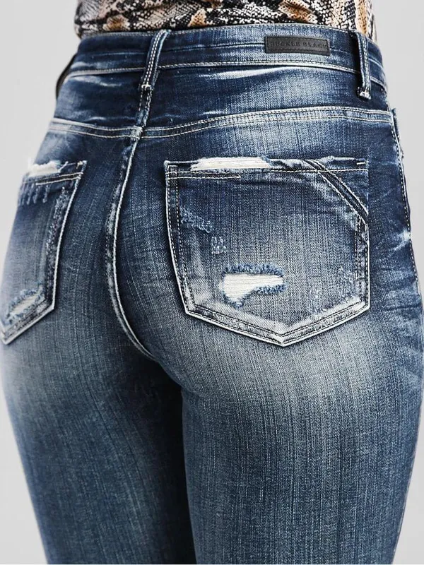 Buckle Black Fit No. 75 High Ankle Skinny Jean - Image 2