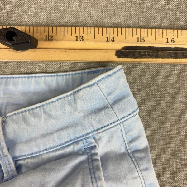 Tommy Bahama Shorts Womens 8 Blue Chino Twill Cotton Lyocell Spandex 9 Inseam - Image 6