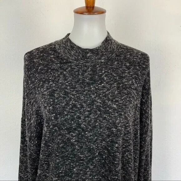 Wilfred Aritzia Top Small Gray Long Sleeve Minimalist Cozy Luxe - Image 2