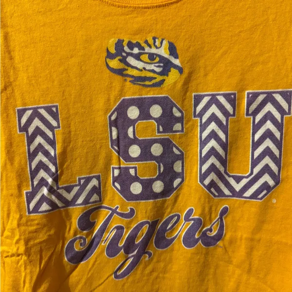 LSU Louisiana State University Tigers Gildan Women's Tee Shirt, XL - Image 2