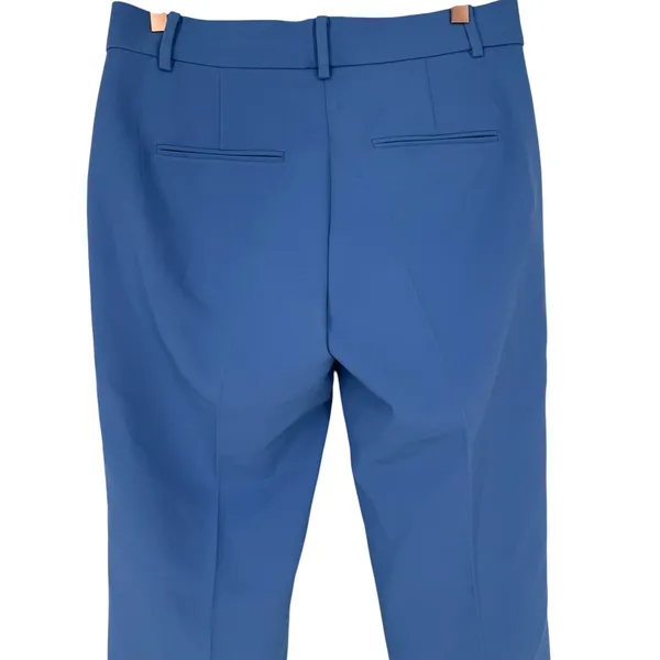 Ann Taylor Womens Jayne Straight Leg Trouser Pants Blue Size 4 Career Office - Image 8