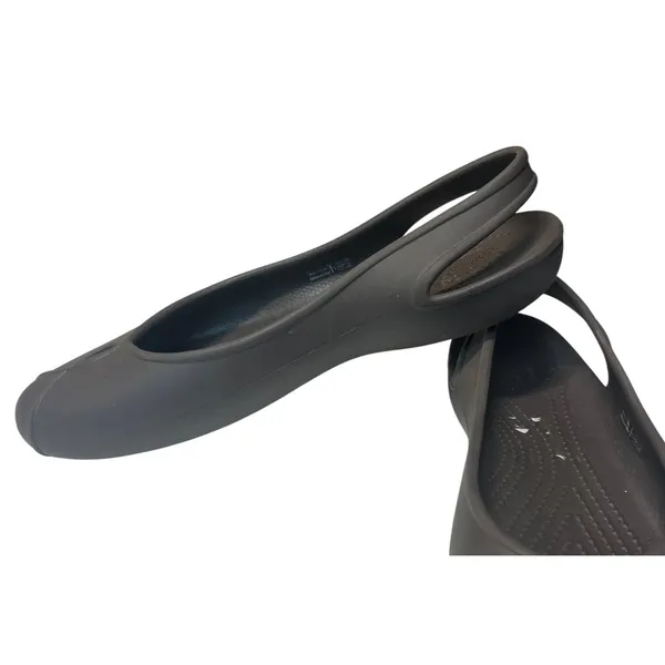 Crocs Olivia II Ballet Flats Brown Slingback Women's Size 11 - Image 7