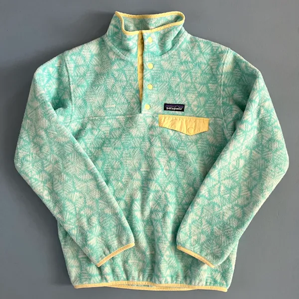 Patagonia Synchilla Snap-T Batik Hex Big Bend Pullover Fleece - Image 3